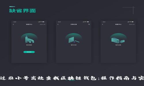 如何通过非小号高效查找区块链钱包：操作指南与实用技巧