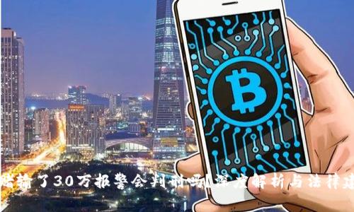 网赌输了30万报警会判刑吗？深度解析与法律建议